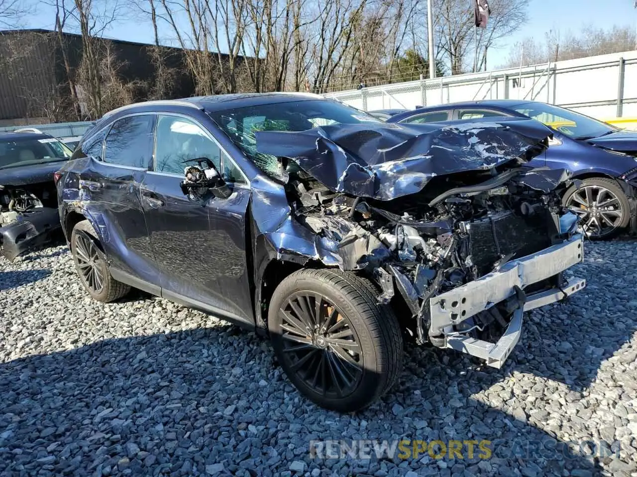 4 Photograph of a damaged car 2T2BAMCA6RC077424 LEXUS RX350 2024