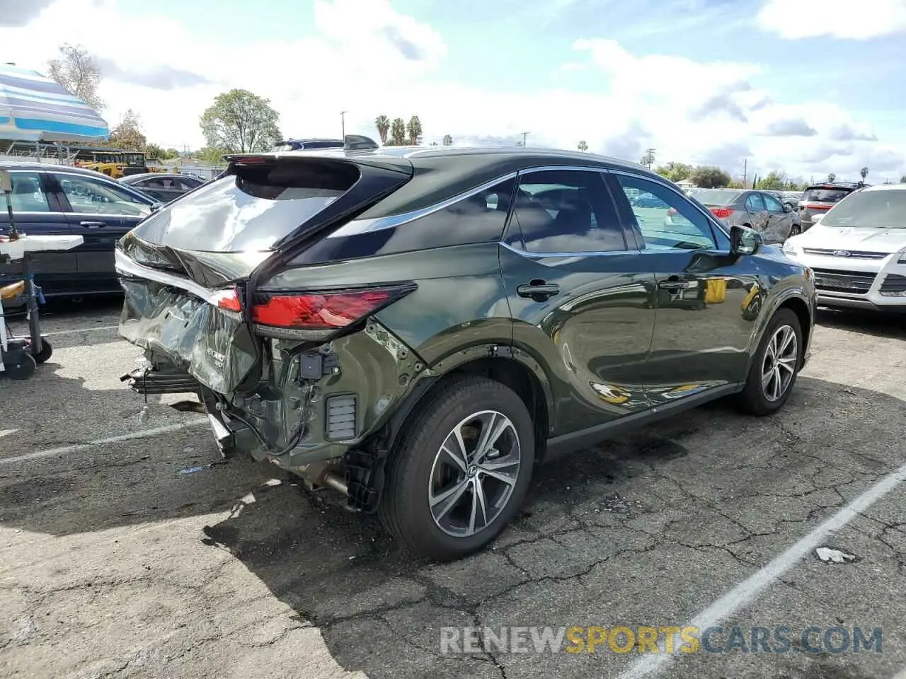 3 Photograph of a damaged car 2T2BAMCA7RC070952 LEXUS RX350 2024
