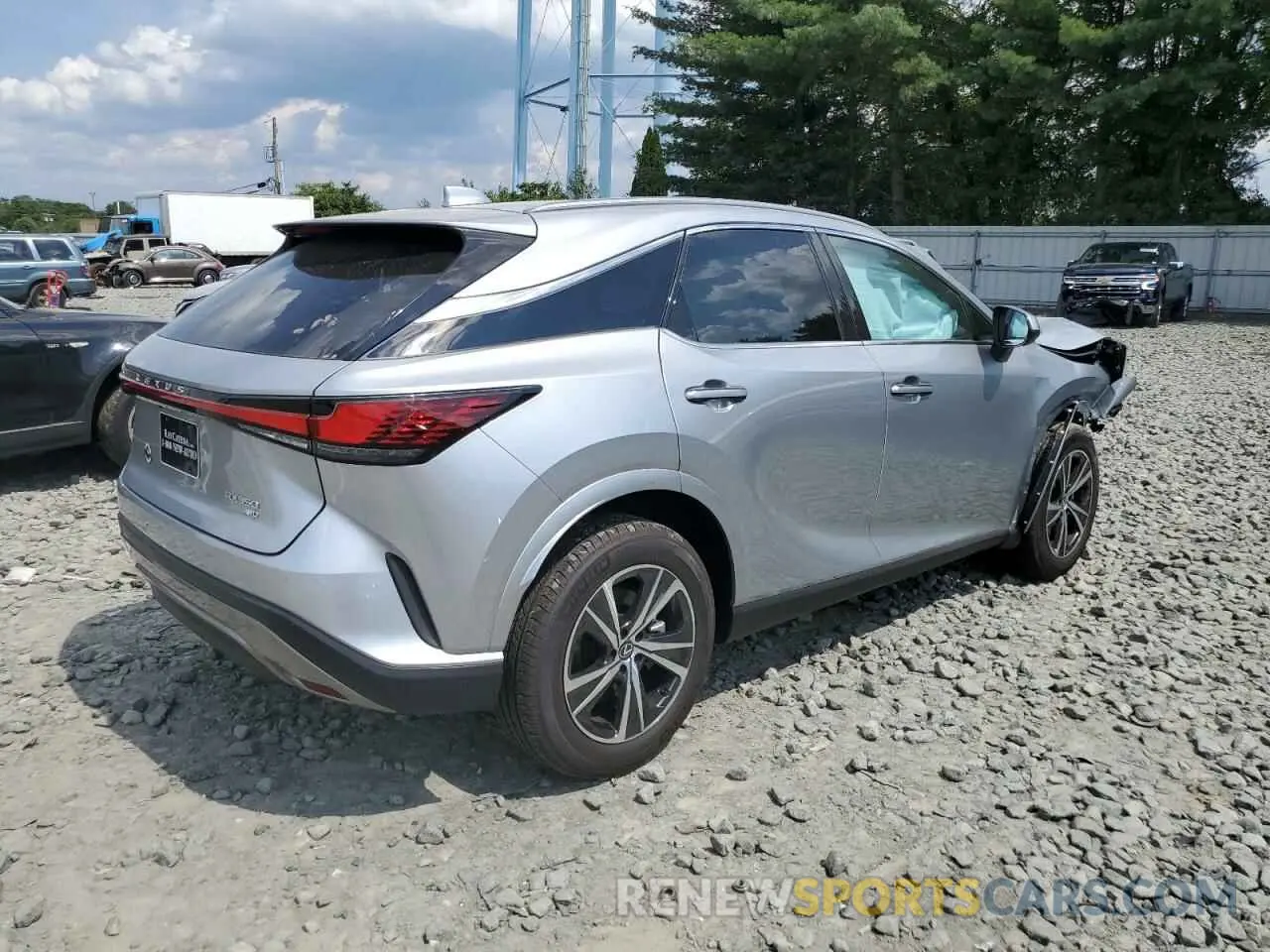 3 Photograph of a damaged car 2T2BAMCA7RC073978 LEXUS RX350 2024