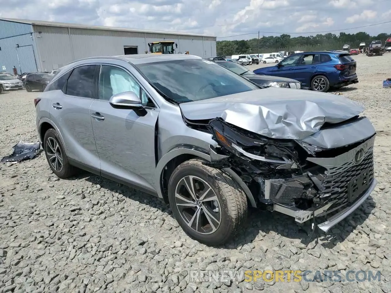 4 Photograph of a damaged car 2T2BAMCA7RC073978 LEXUS RX350 2024