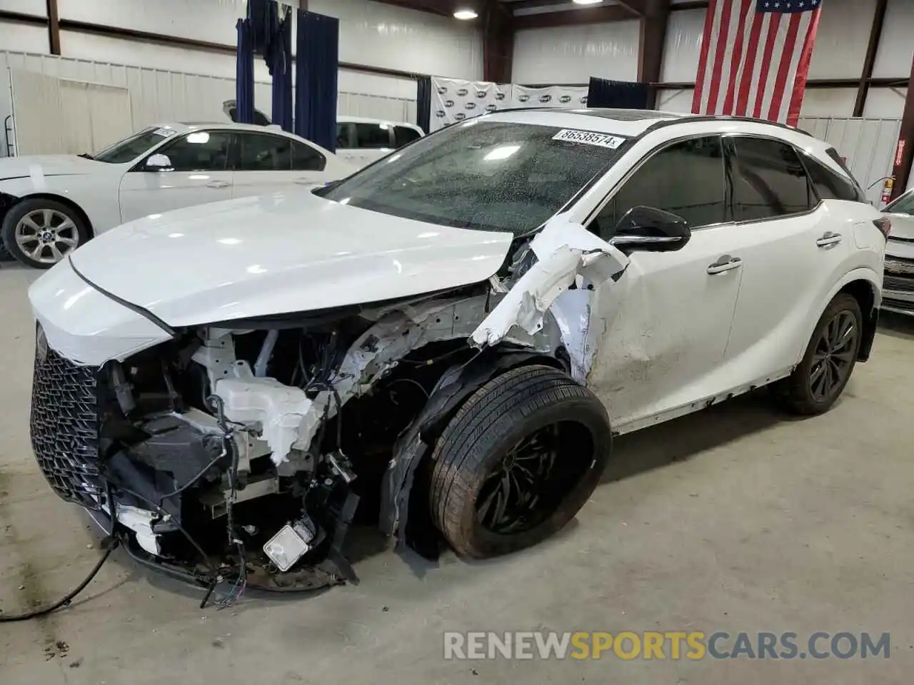 1 Photograph of a damaged car 2T2BAMCAXRC051554 LEXUS RX350 2024