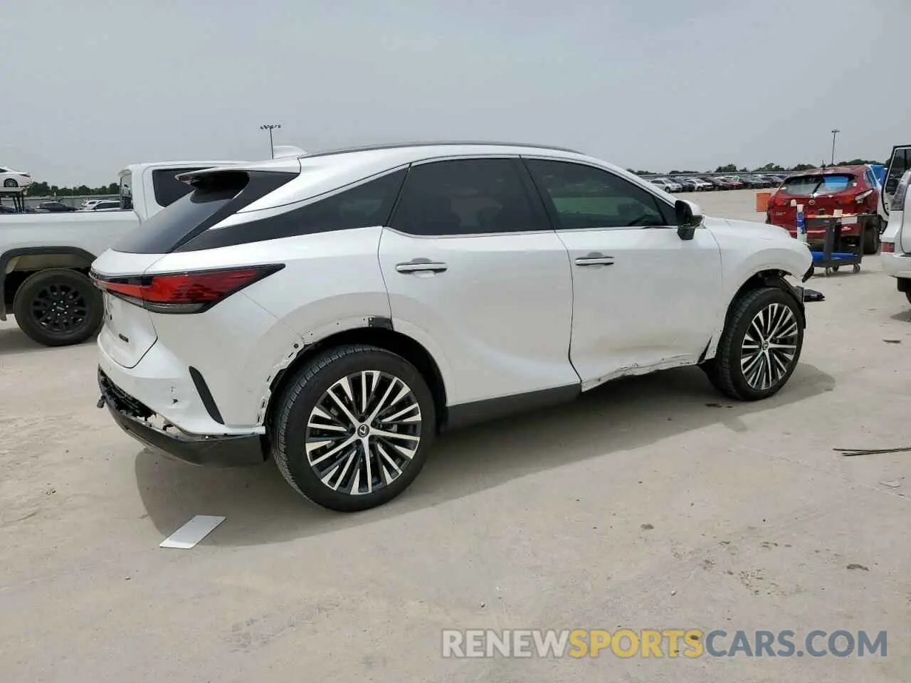 3 Photograph of a damaged car 2T2BAMBA2SC054715 LEXUS RX350 2025