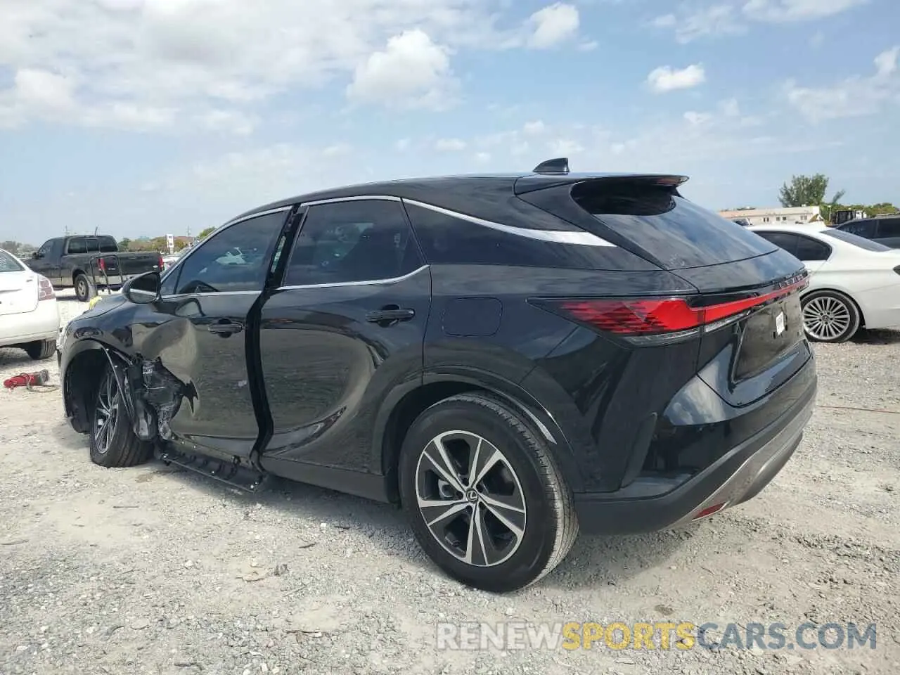 2 Photograph of a damaged car 2T2BAMBAXSC054056 LEXUS RX350 2025