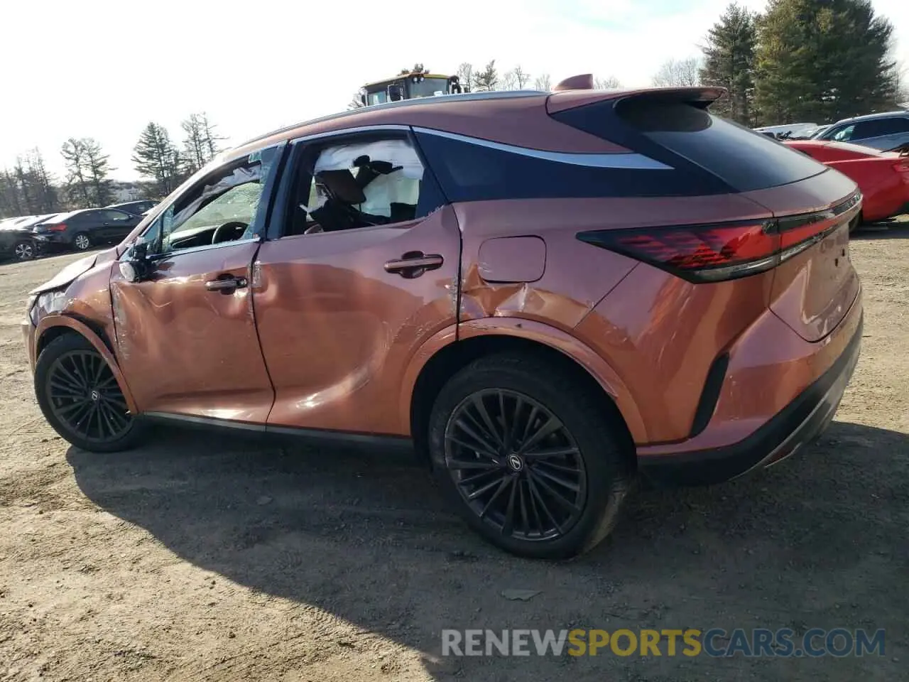 2 Photograph of a damaged car 2T2BAMCA0SC089803 LEXUS RX350 2025
