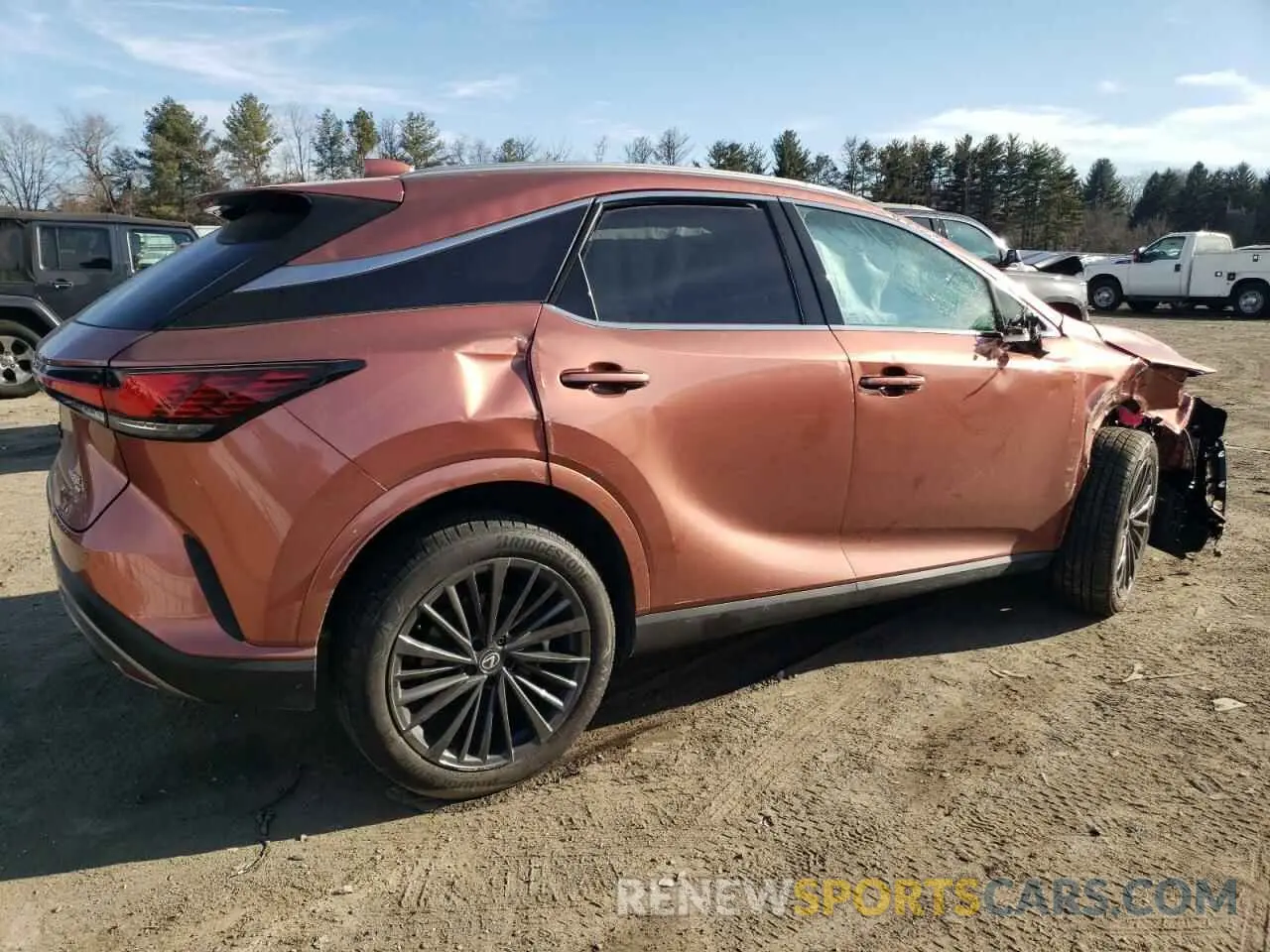 3 Photograph of a damaged car 2T2BAMCA0SC089803 LEXUS RX350 2025