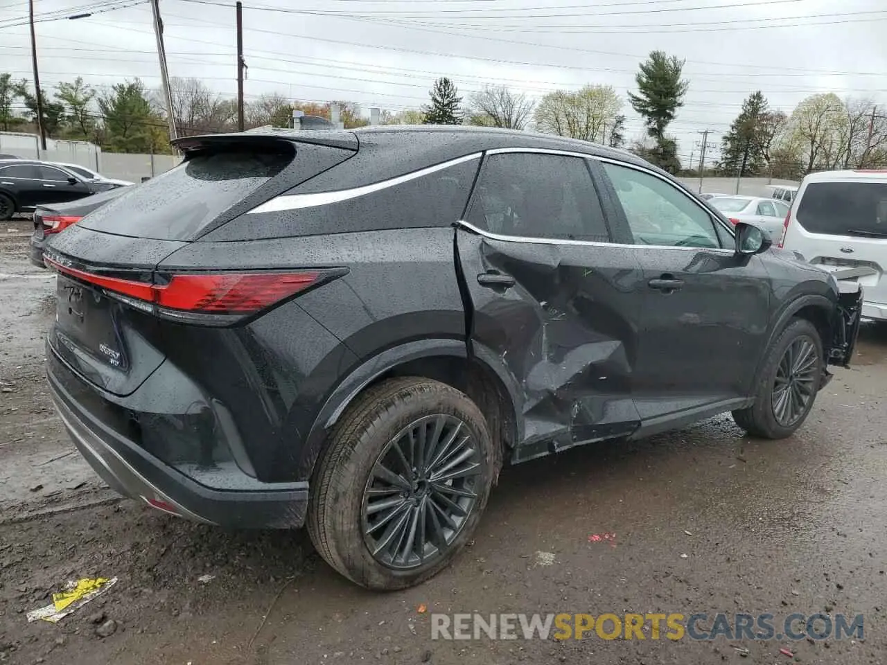 3 Photograph of a damaged car 2T2BAMCA4SC091988 LEXUS RX350 2025