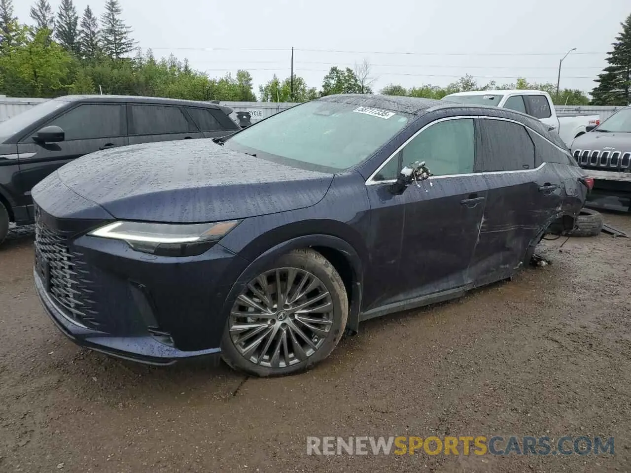 1 Photograph of a damaged car 2T2BAMCA6SC096321 LEXUS RX350 2025