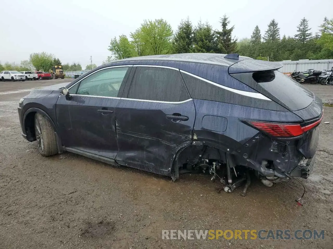 2 Photograph of a damaged car 2T2BAMCA6SC096321 LEXUS RX350 2025