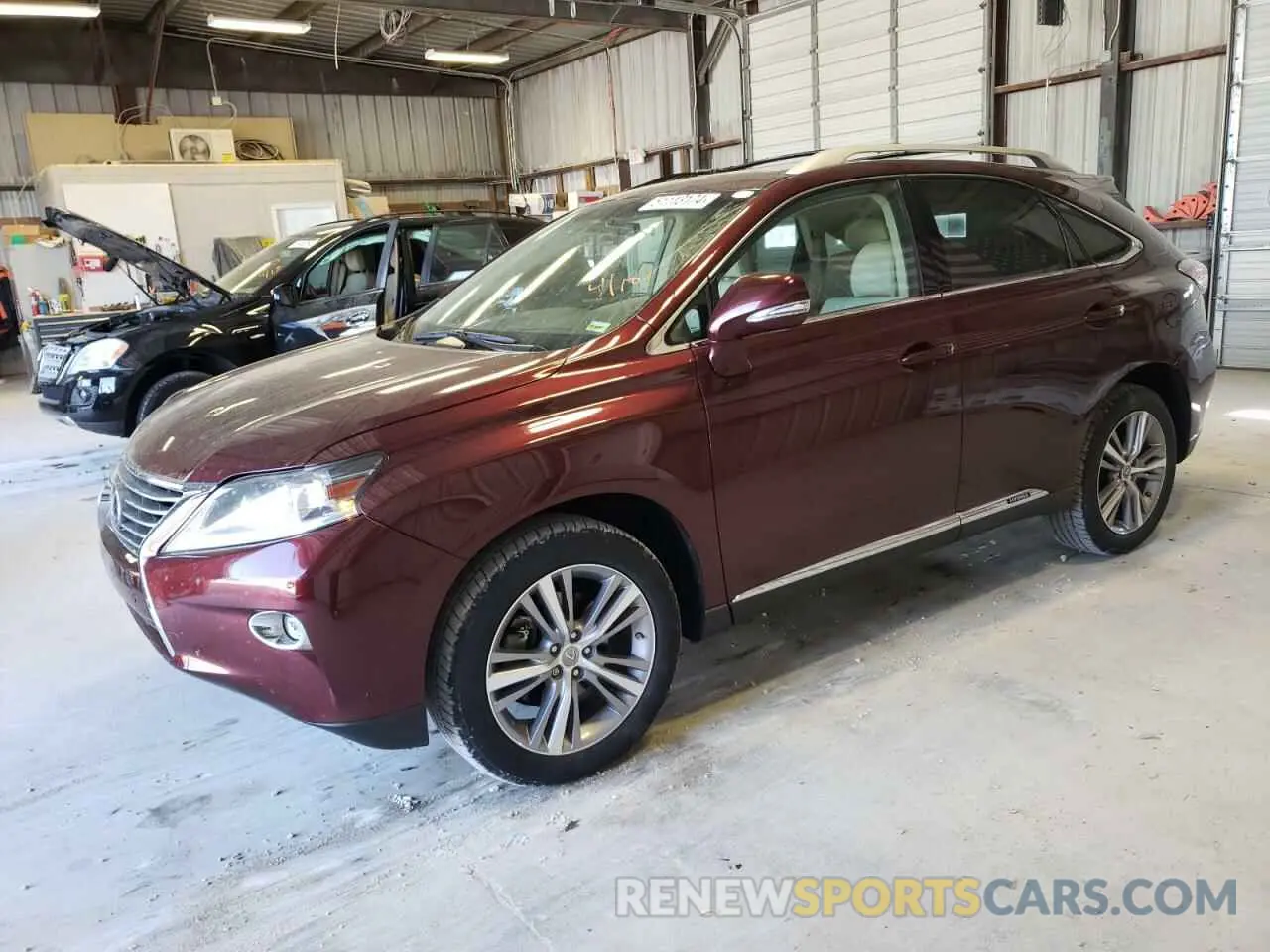 1 Photograph of a damaged car 2T2BC1BA8FC004965 LEXUS RX450 2015