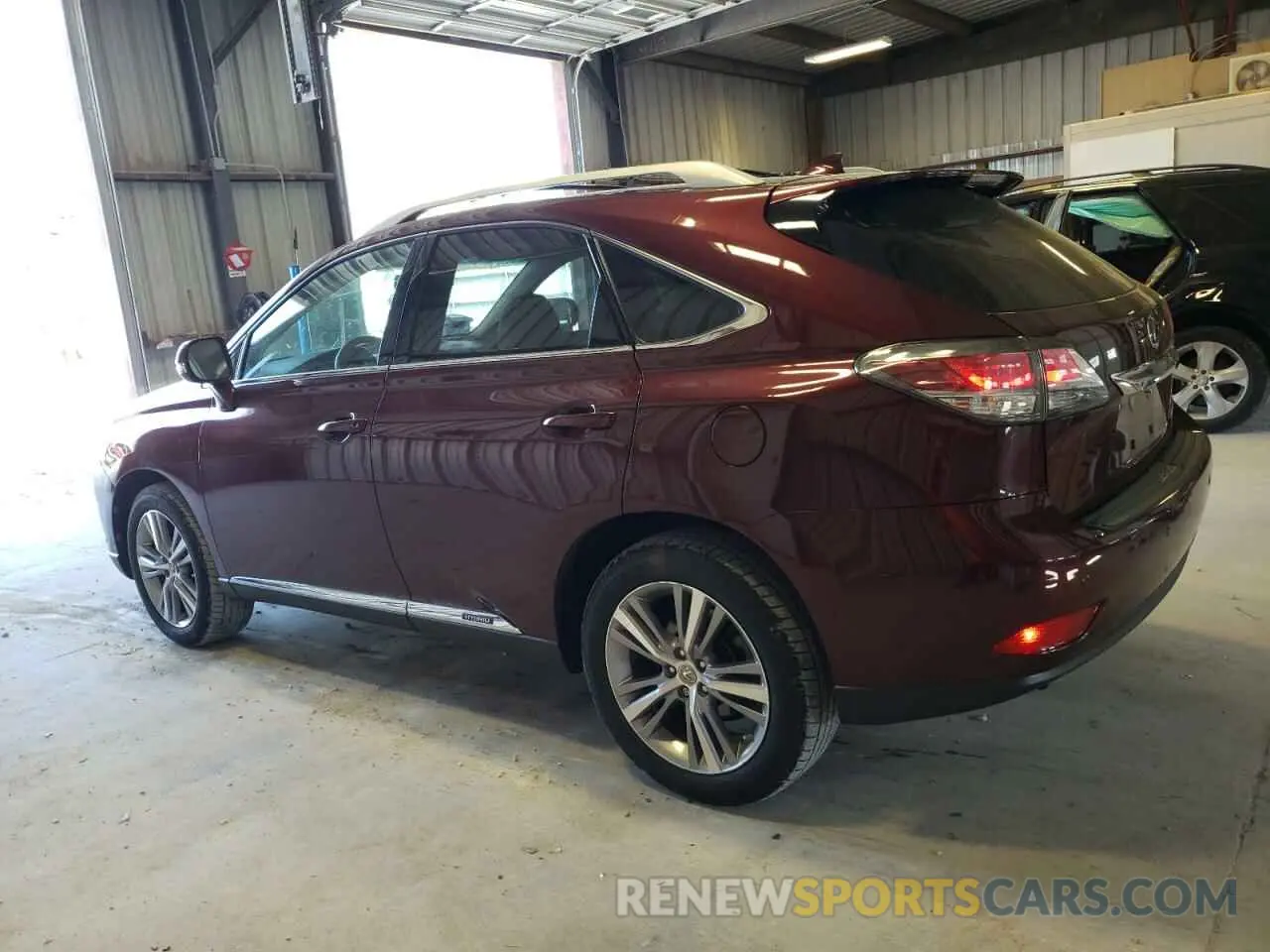 2 Photograph of a damaged car 2T2BC1BA8FC004965 LEXUS RX450 2015
