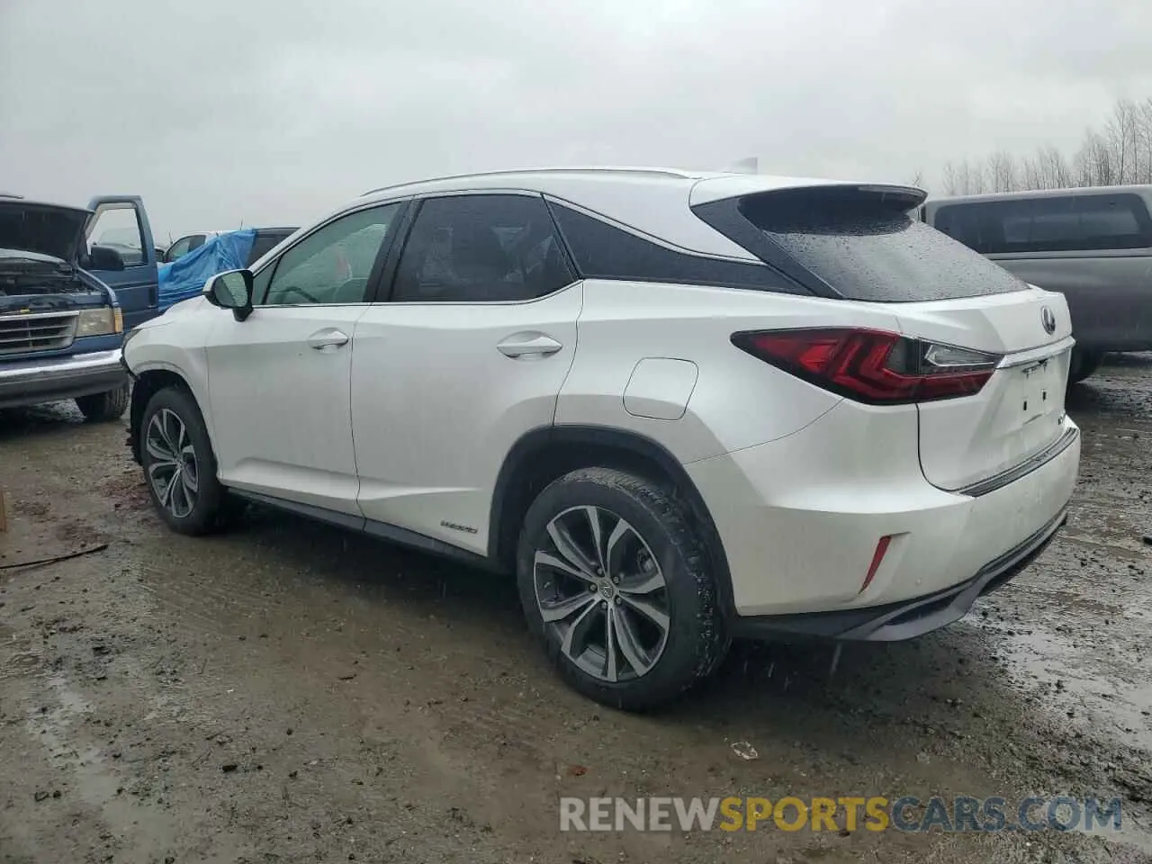 2 Photograph of a damaged car 2T2BGMCA5HC018751 LEXUS RX450 2017