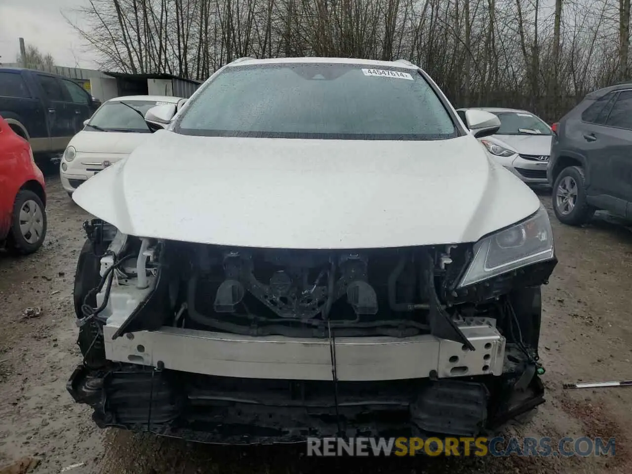 5 Photograph of a damaged car 2T2BGMCA5HC018751 LEXUS RX450 2017