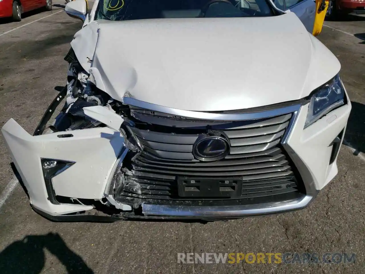 7 Photograph of a damaged car 2T2BGMCA0KC038039 LEXUS RX450 2019