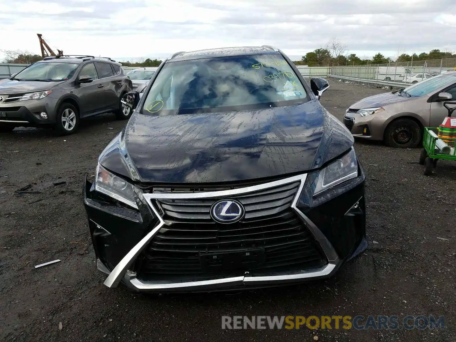 9 Photograph of a damaged car 2T2BGMCA0KC039787 LEXUS RX450 2019