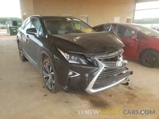 1 Photograph of a damaged car 2T2BGMCA0KC041684 LEXUS RX450 2019