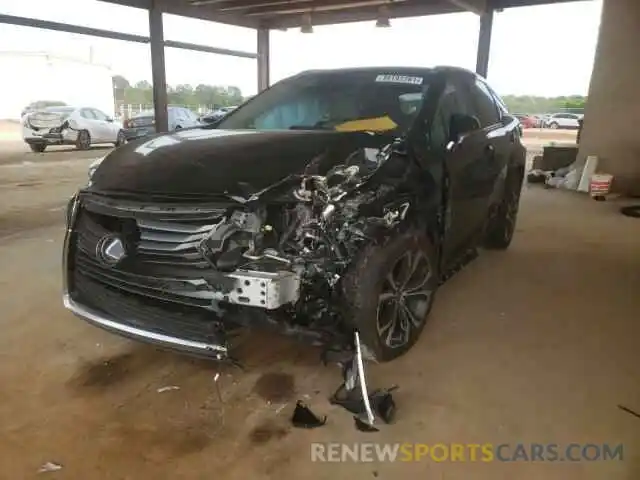 2 Photograph of a damaged car 2T2BGMCA0KC041684 LEXUS RX450 2019