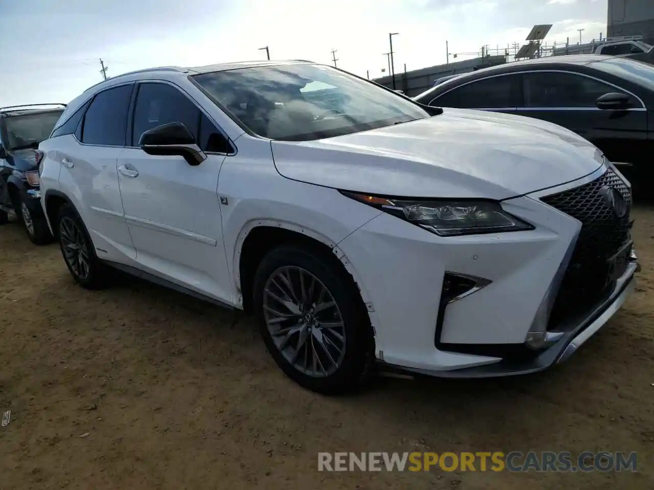 4 Photograph of a damaged car 2T2BGMCA1KC033108 LEXUS RX450 2019