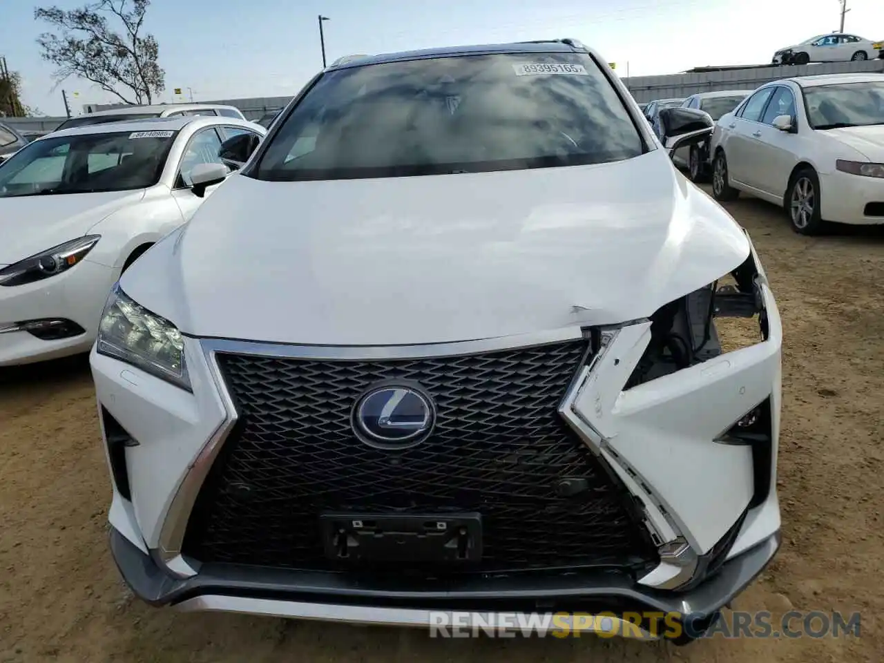 5 Photograph of a damaged car 2T2BGMCA1KC033108 LEXUS RX450 2019