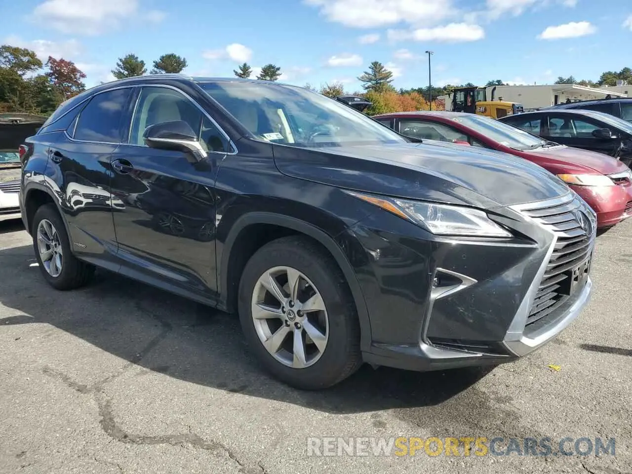 4 Photograph of a damaged car 2T2BGMCA1KC041421 LEXUS RX450 2019
