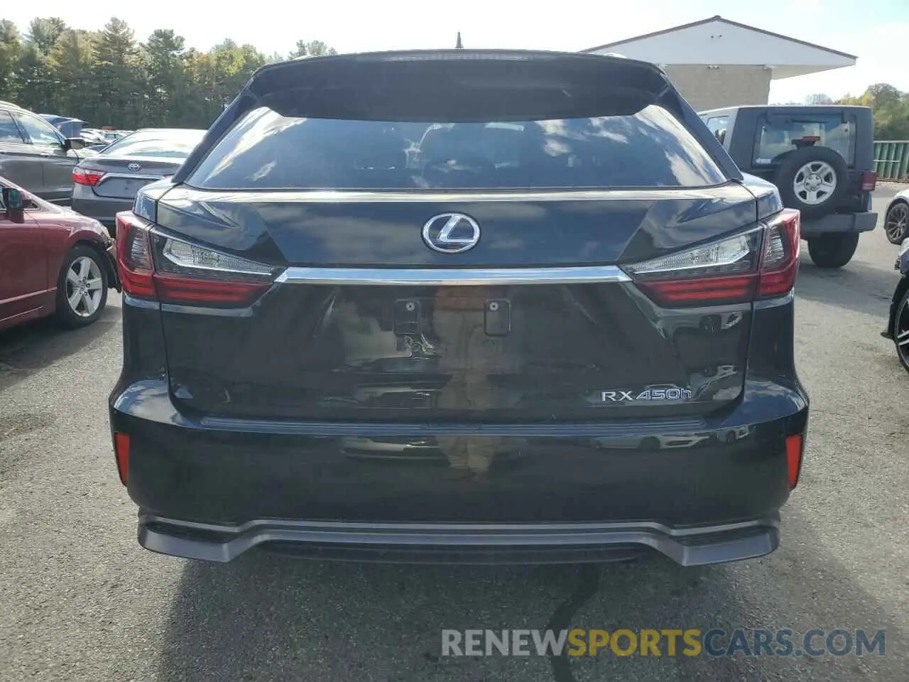 6 Photograph of a damaged car 2T2BGMCA1KC041421 LEXUS RX450 2019
