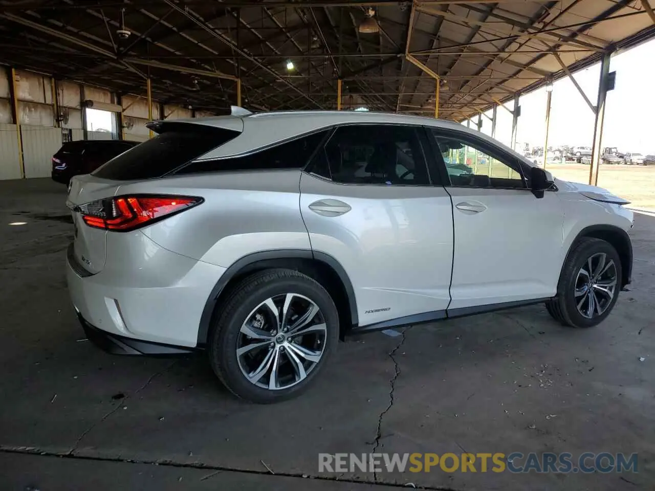 3 Photograph of a damaged car 2T2BGMCA2KC035918 LEXUS RX450 2019