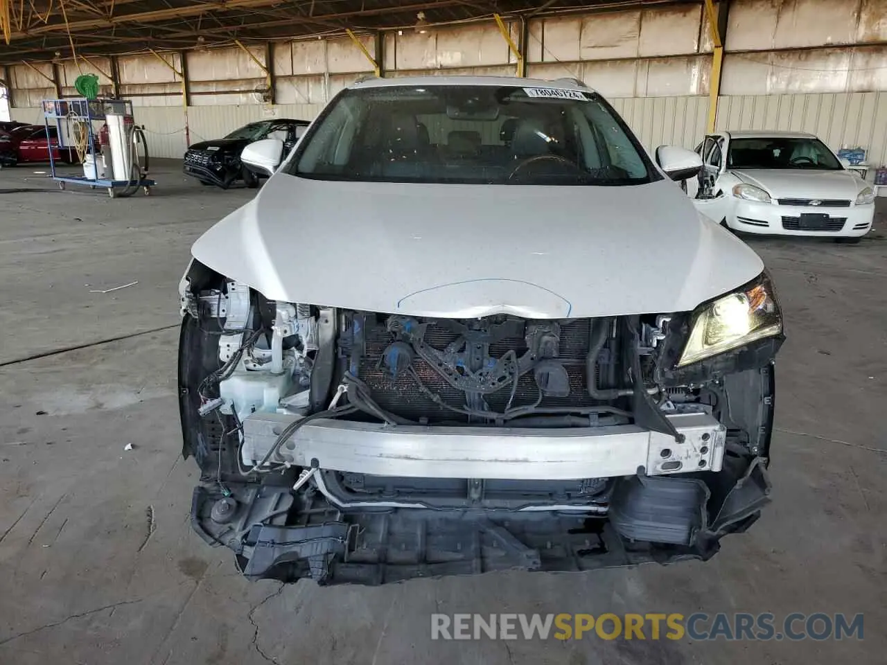 5 Photograph of a damaged car 2T2BGMCA2KC035918 LEXUS RX450 2019