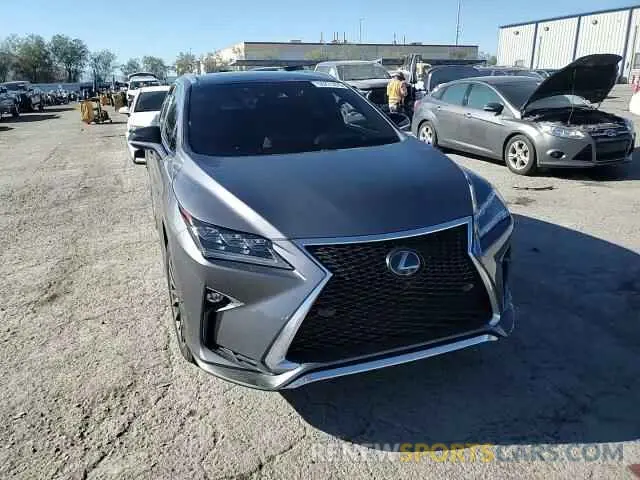 11 Photograph of a damaged car 2T2BGMCA2KC038687 LEXUS RX450 2019