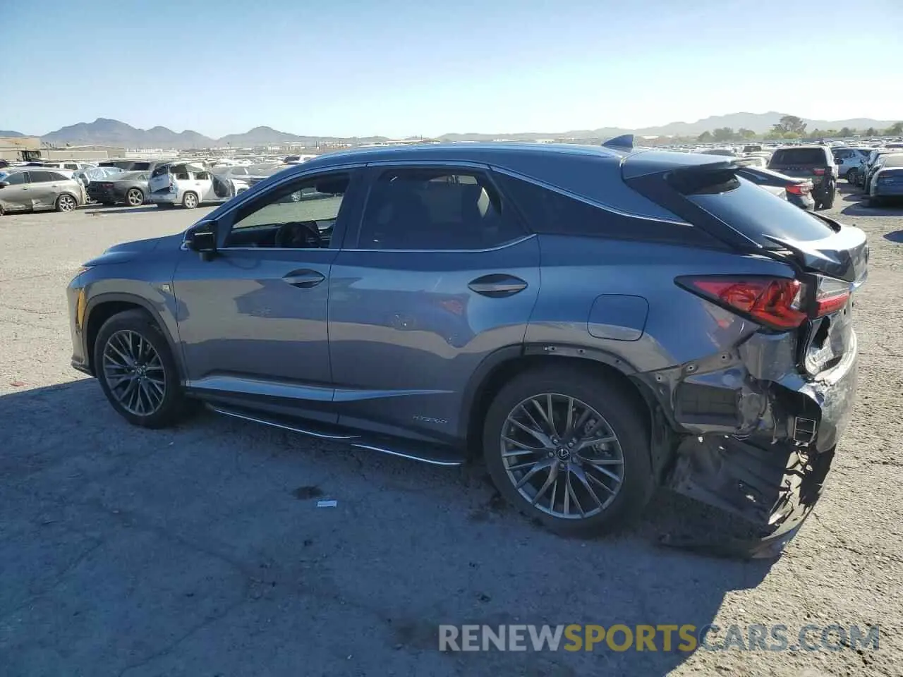 2 Photograph of a damaged car 2T2BGMCA2KC038687 LEXUS RX450 2019