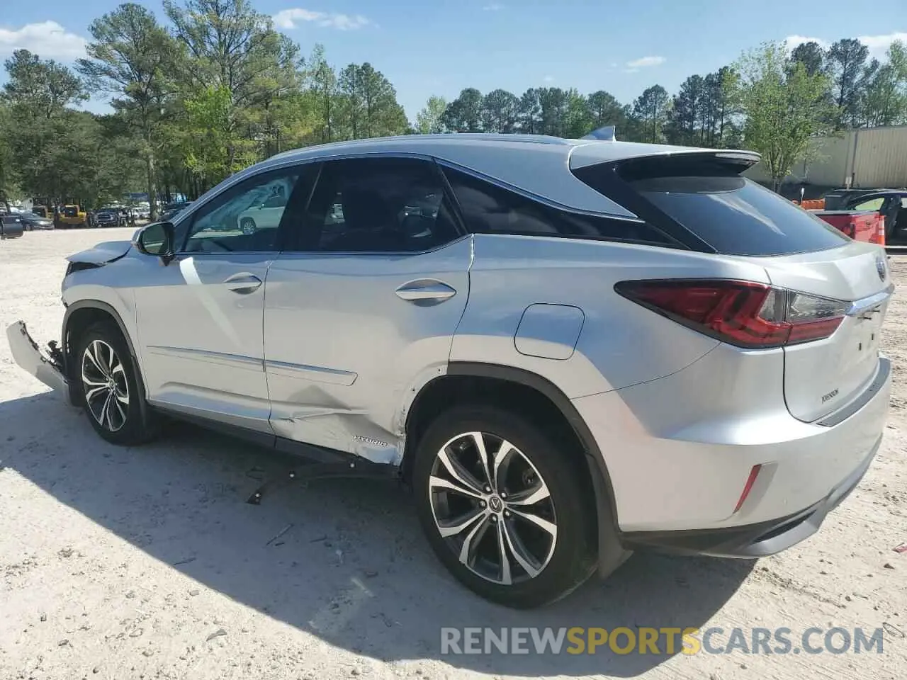 2 Photograph of a damaged car 2T2BGMCA3KC030470 LEXUS RX450 2019