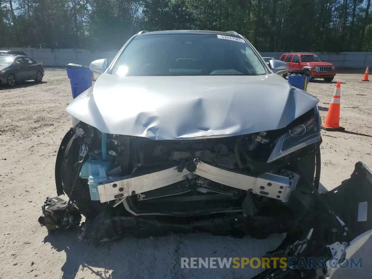 5 Photograph of a damaged car 2T2BGMCA3KC030470 LEXUS RX450 2019
