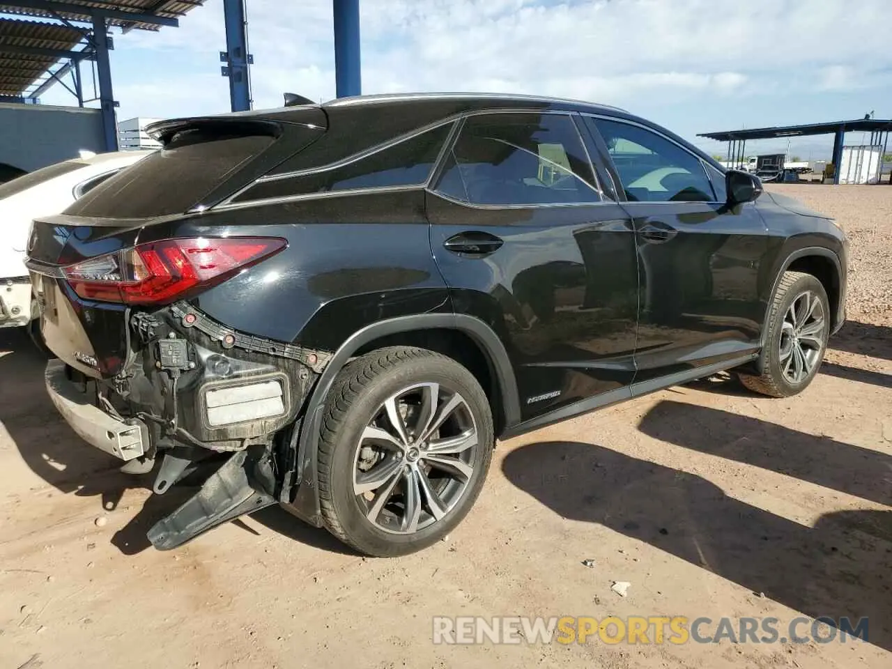 3 Photograph of a damaged car 2T2BGMCA3KC035202 LEXUS RX450 2019