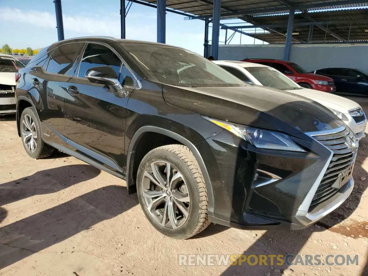 4 Photograph of a damaged car 2T2BGMCA3KC035202 LEXUS RX450 2019