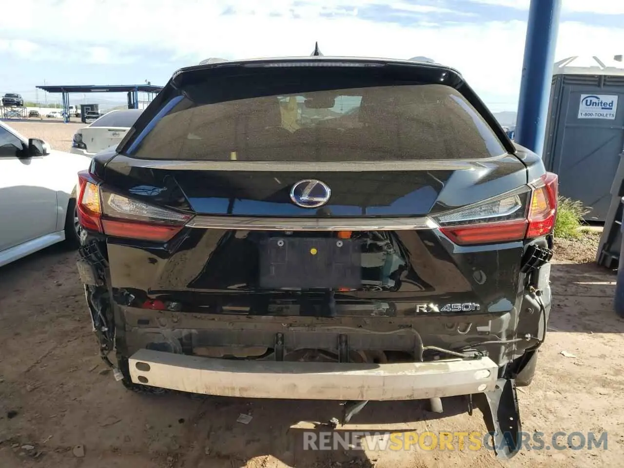 6 Photograph of a damaged car 2T2BGMCA3KC035202 LEXUS RX450 2019