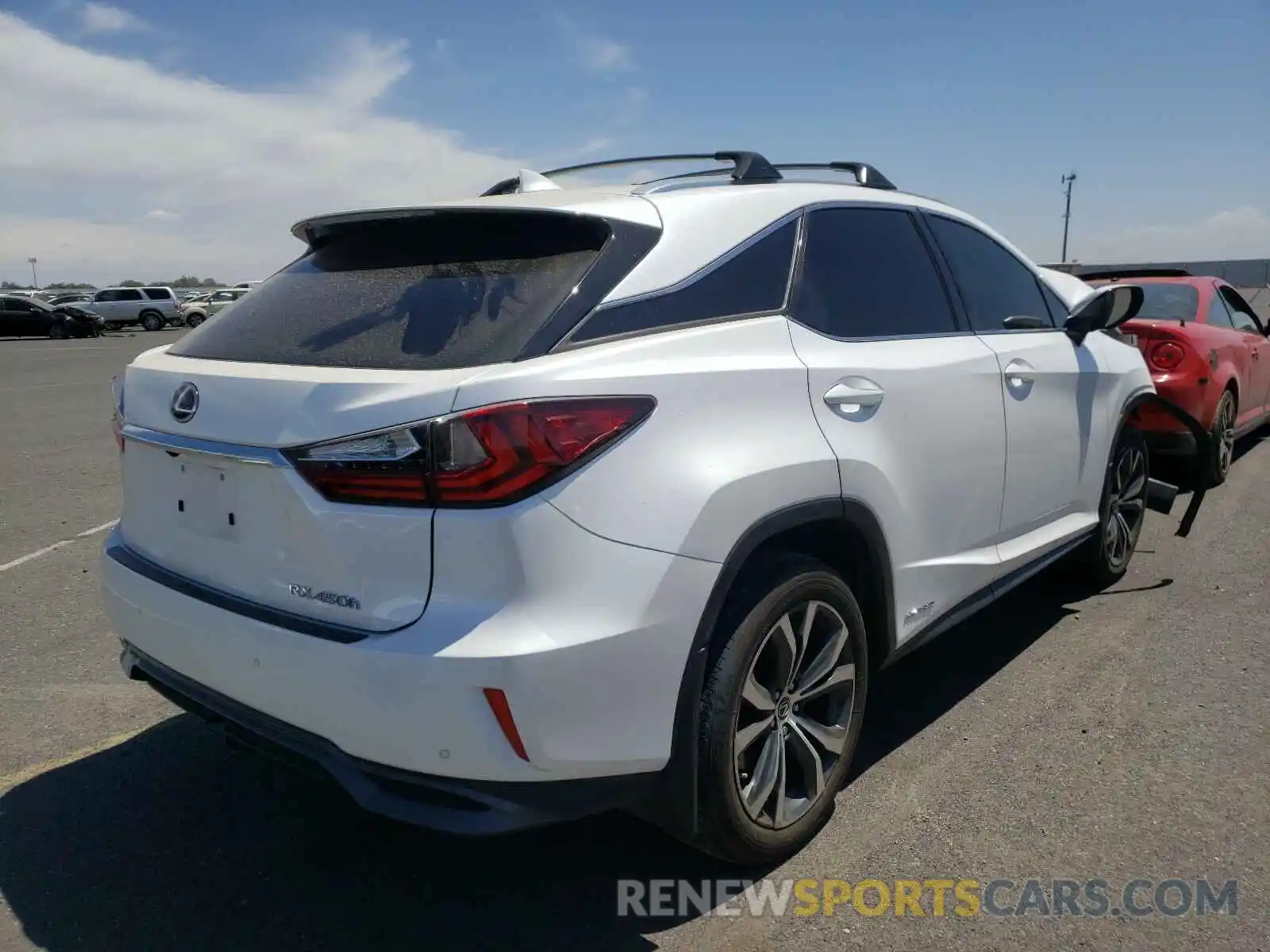 4 Photograph of a damaged car 2T2BGMCA3KC038648 LEXUS RX450 2019