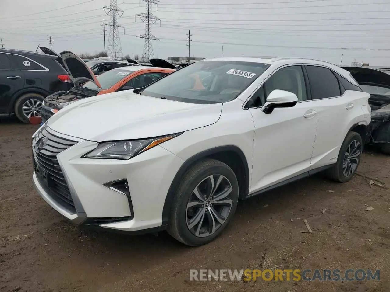 1 Photograph of a damaged car 2T2BGMCA3KC039265 LEXUS RX450 2019