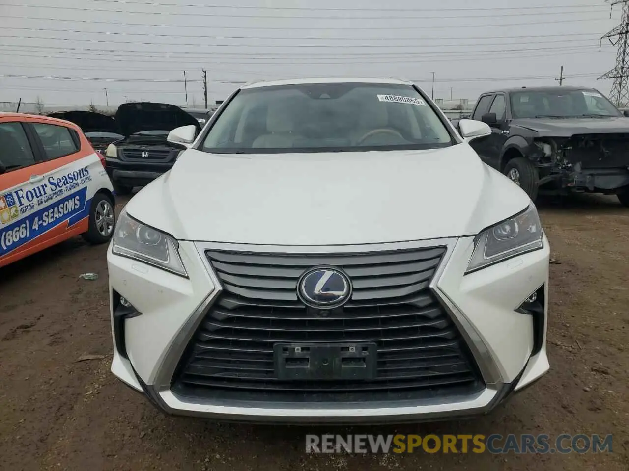 5 Photograph of a damaged car 2T2BGMCA3KC039265 LEXUS RX450 2019