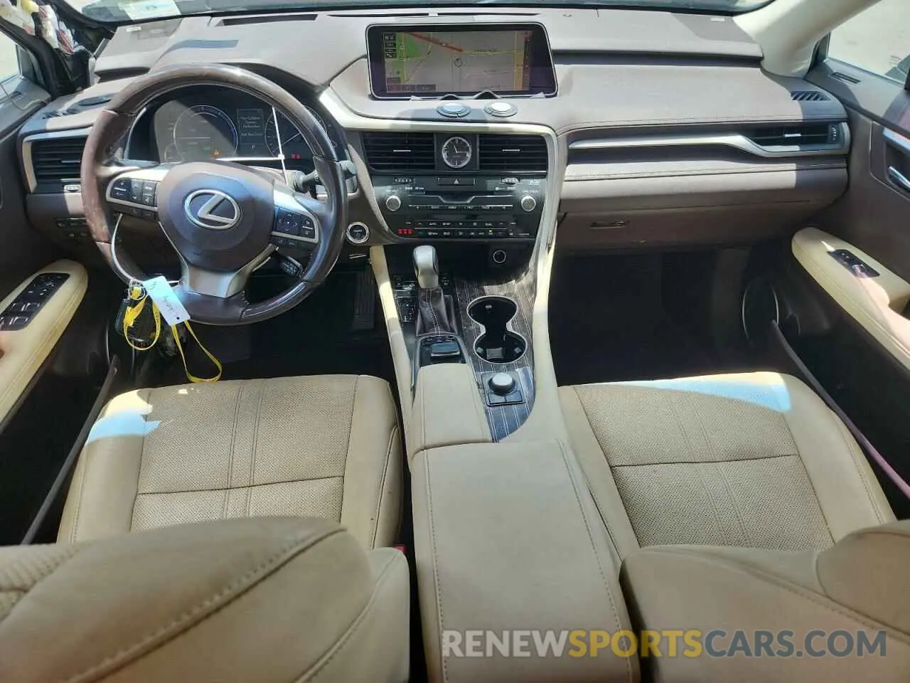 8 Photograph of a damaged car 2T2BGMCA3KC040092 LEXUS RX450 2019