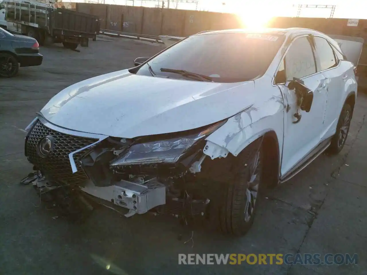 2 Photograph of a damaged car 2T2BGMCA4KC031756 LEXUS RX450 2019