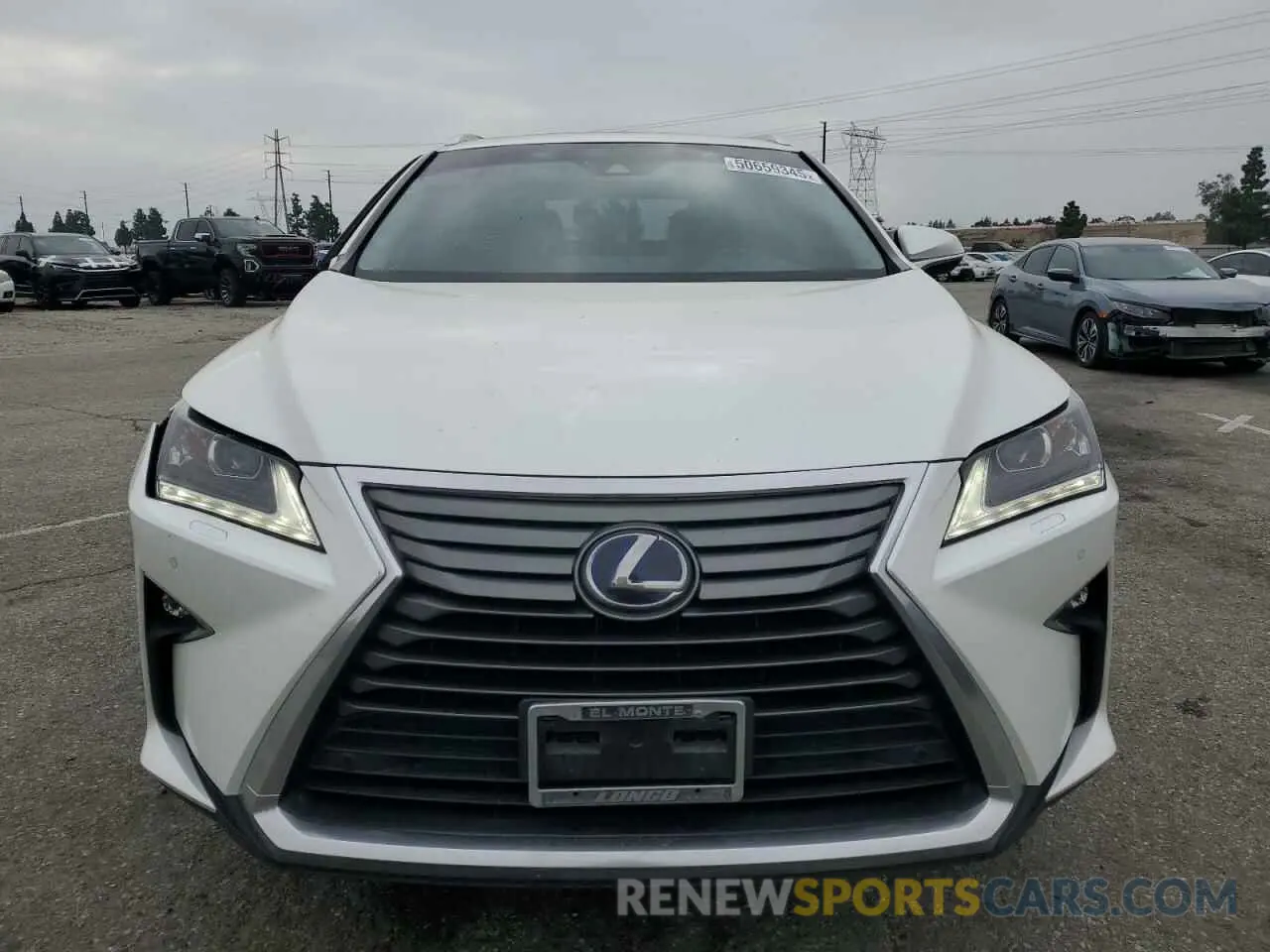 5 Photograph of a damaged car 2T2BGMCA4KC035015 LEXUS RX450 2019