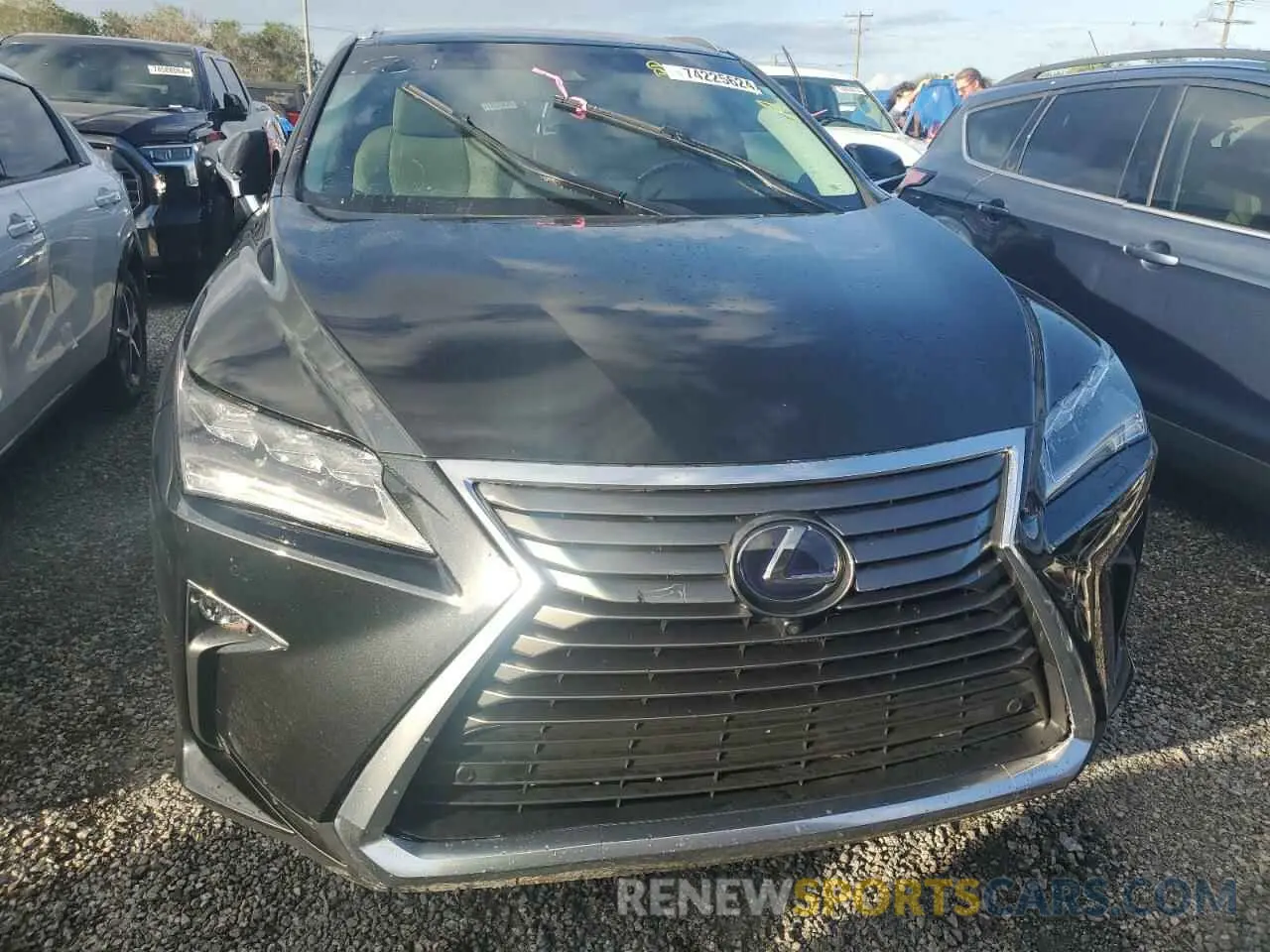5 Photograph of a damaged car 2T2BGMCA4KC041381 LEXUS RX450 2019