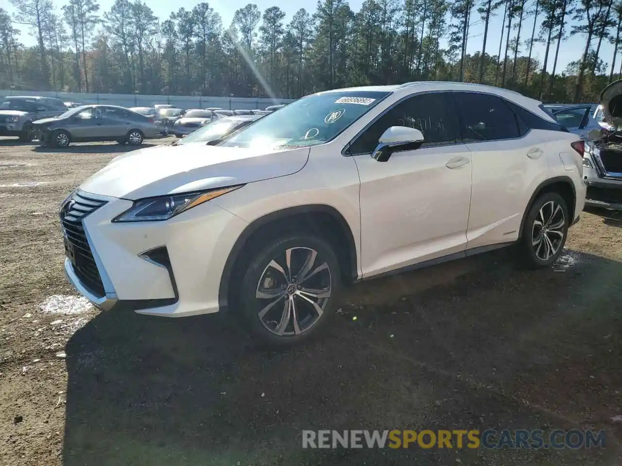 1 Photograph of a damaged car 2T2BGMCA5KC036528 LEXUS RX450 2019