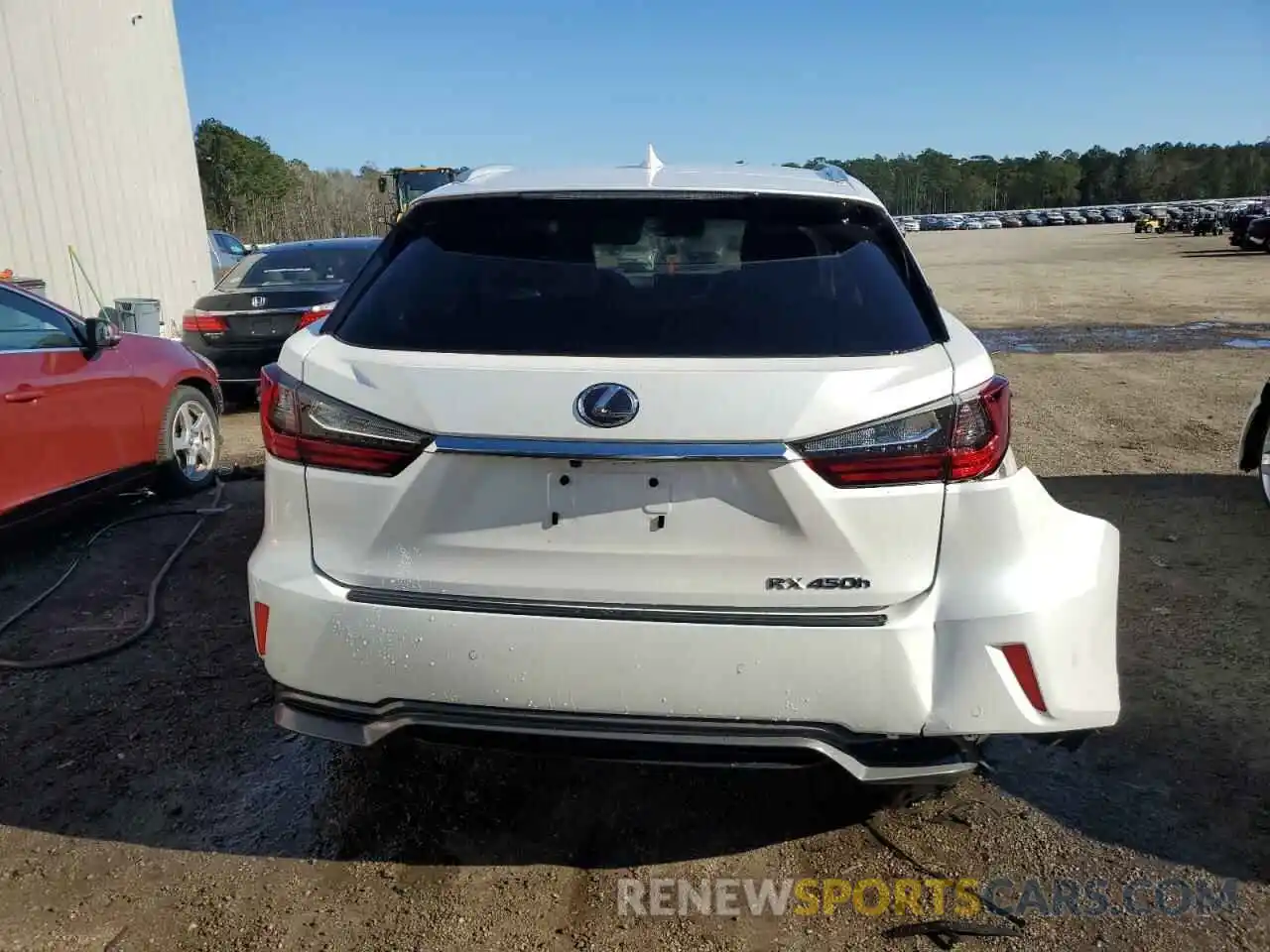 6 Photograph of a damaged car 2T2BGMCA5KC036528 LEXUS RX450 2019