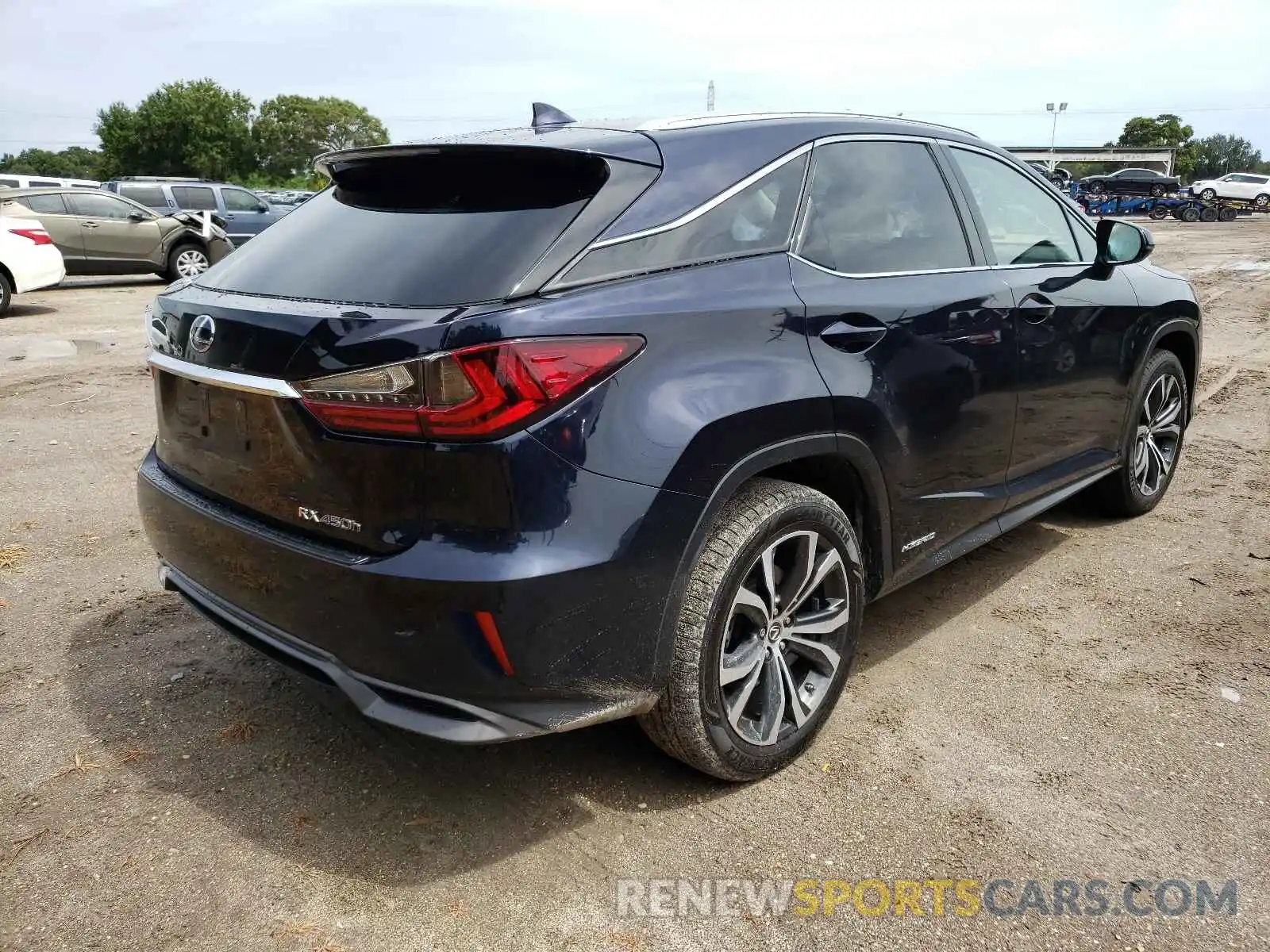 4 Photograph of a damaged car 2T2BGMCA5KC043107 LEXUS RX450 2019