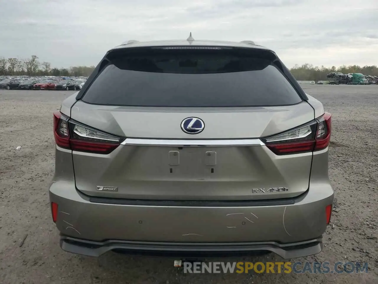 6 Photograph of a damaged car 2T2BGMCA6KC031211 LEXUS RX450 2019