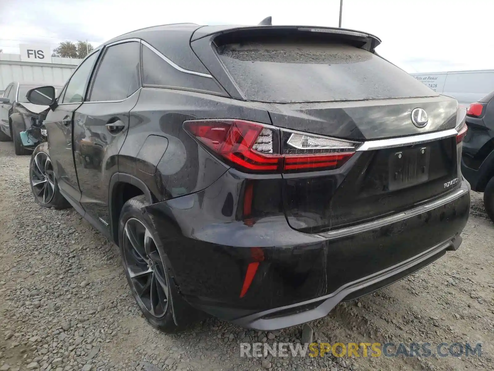 3 Photograph of a damaged car 2T2BGMCA6KC033704 LEXUS RX450 2019