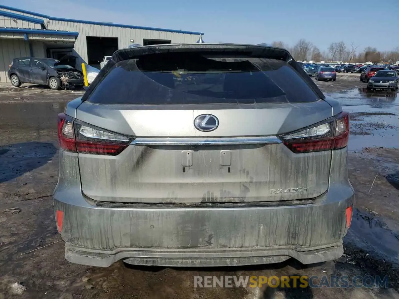 6 Photograph of a damaged car 2T2BGMCA6KC036280 LEXUS RX450 2019