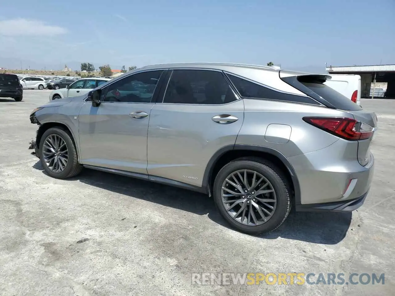 2 Photograph of a damaged car 2T2BGMCA6KC039793 LEXUS RX450 2019
