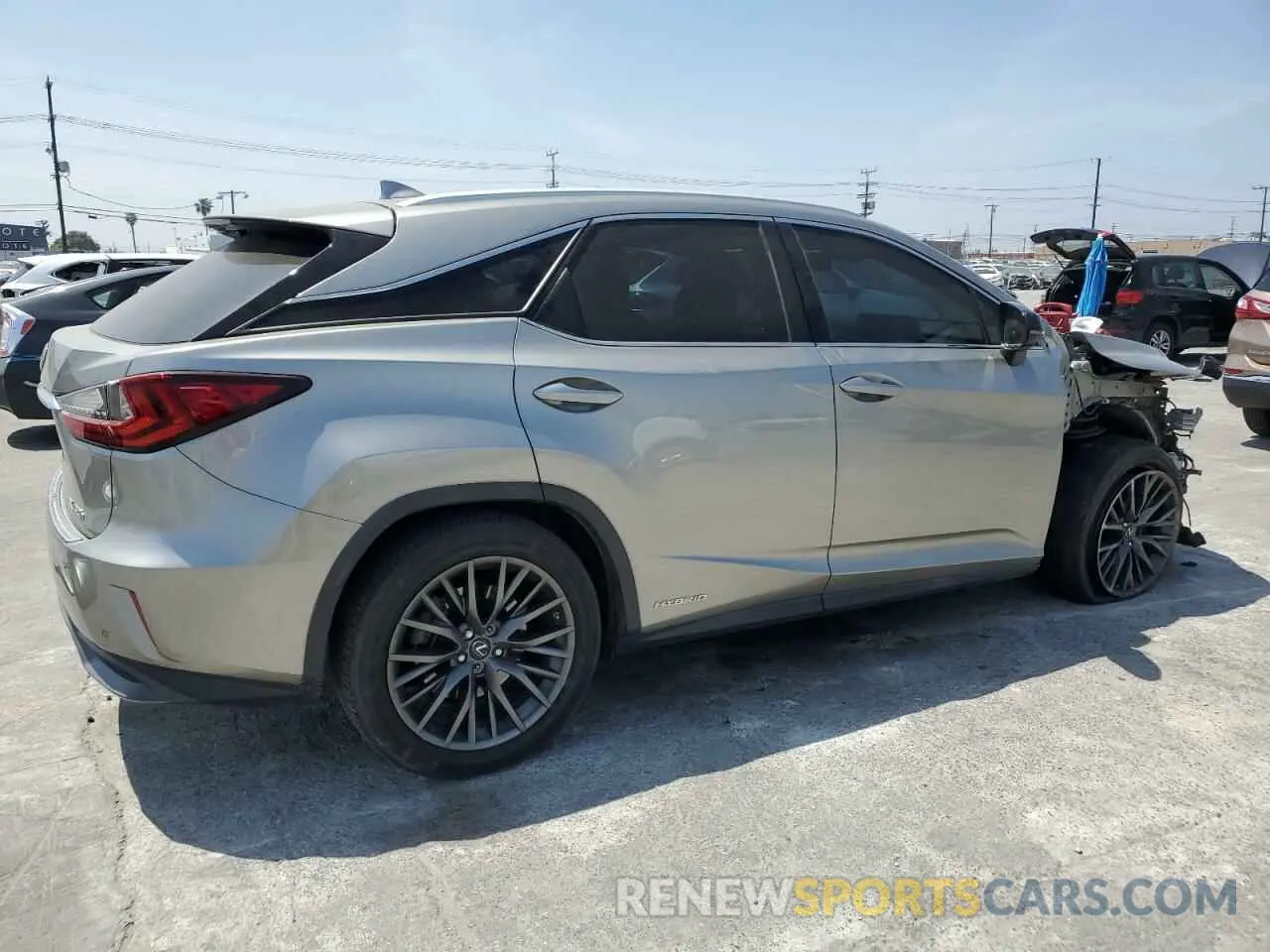 3 Photograph of a damaged car 2T2BGMCA6KC039793 LEXUS RX450 2019