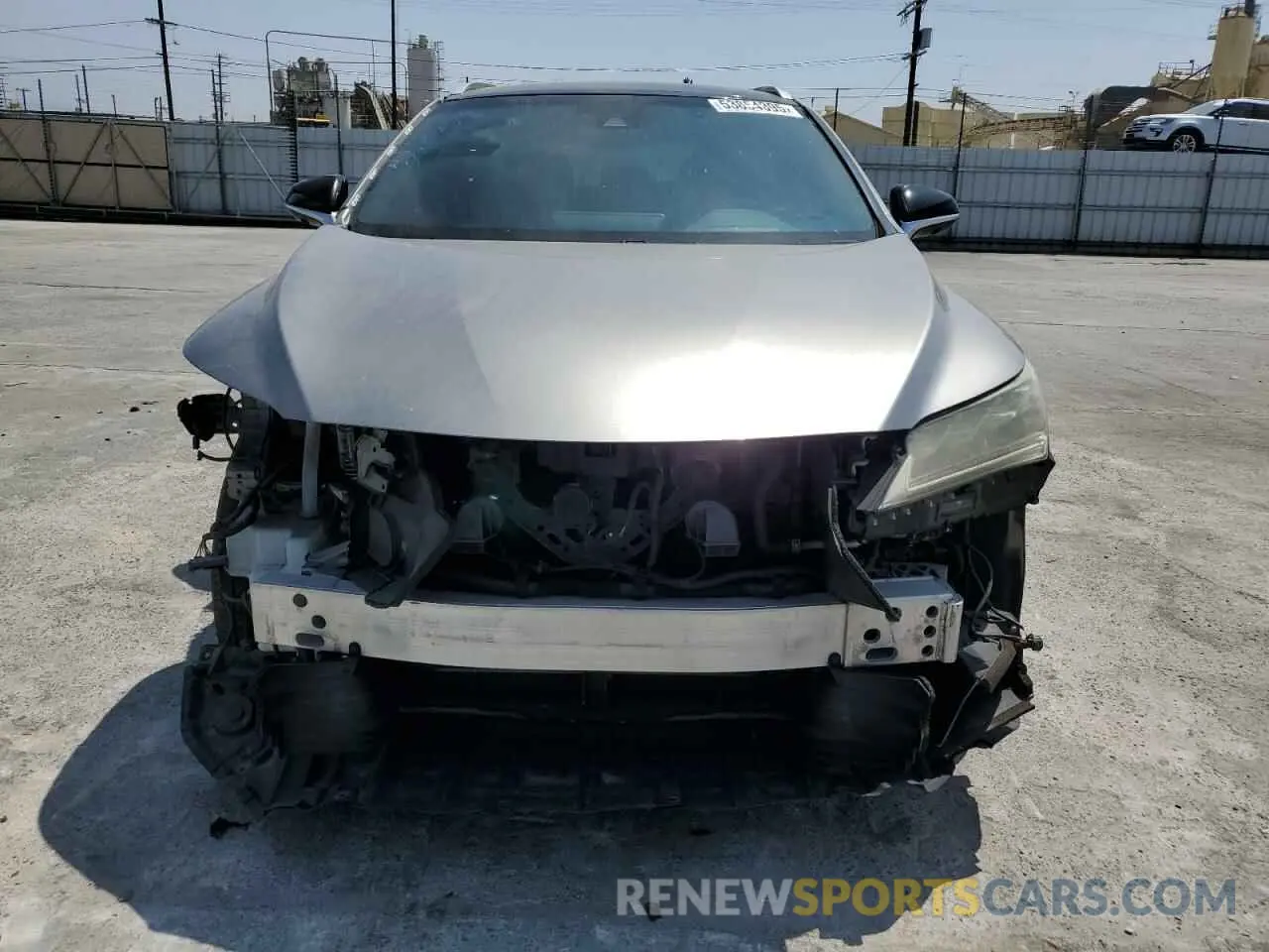 5 Photograph of a damaged car 2T2BGMCA6KC039793 LEXUS RX450 2019