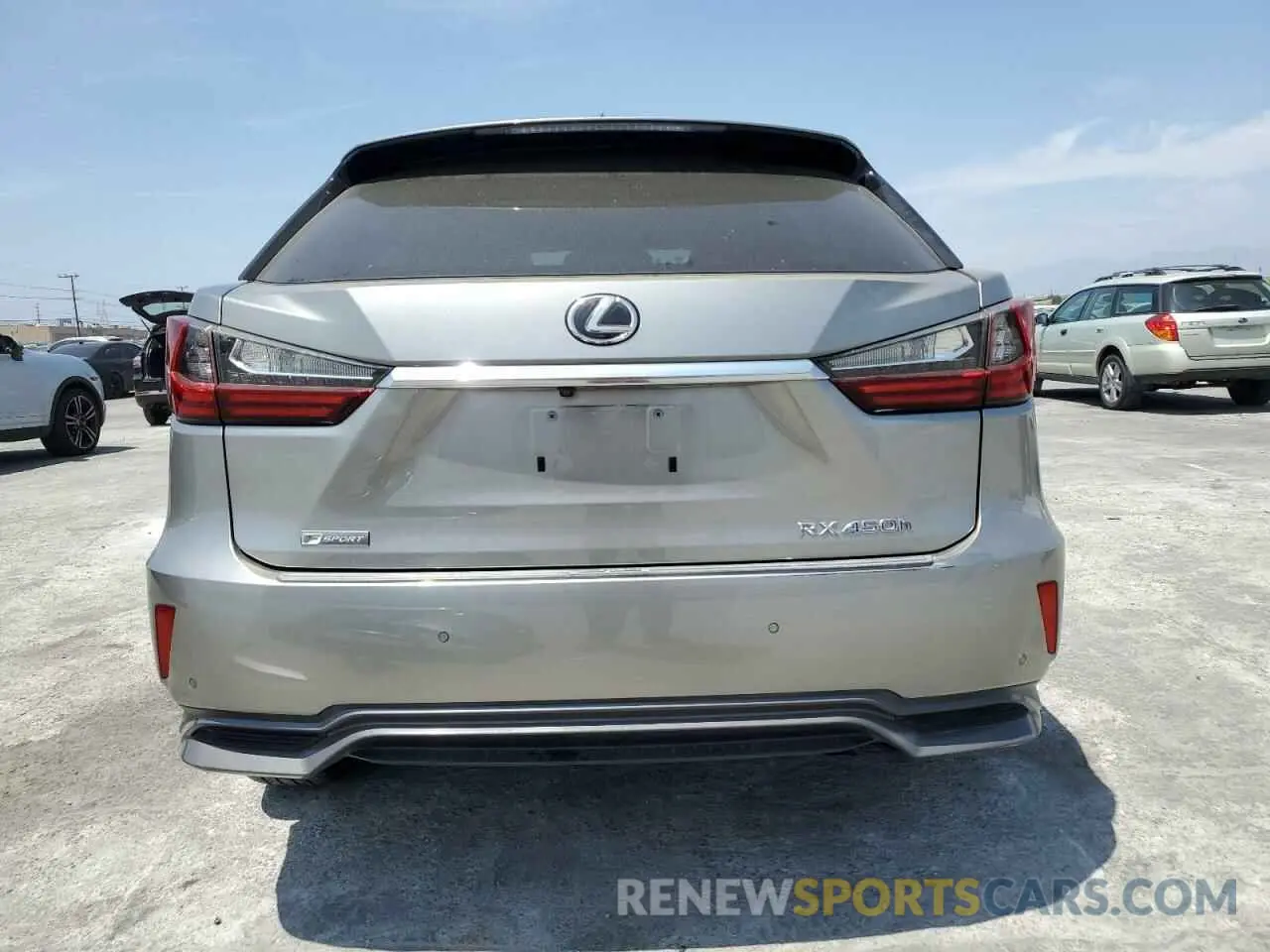 6 Photograph of a damaged car 2T2BGMCA6KC039793 LEXUS RX450 2019